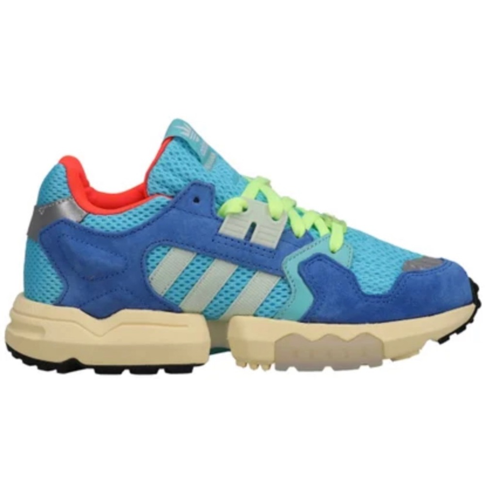 Blue Green Adidas Torsion ZX Sneakers Size 7 womens (5.5 mens)